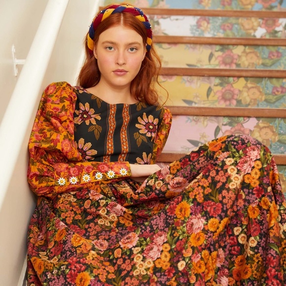 FARM Rio Flower Garden Maxi Dress